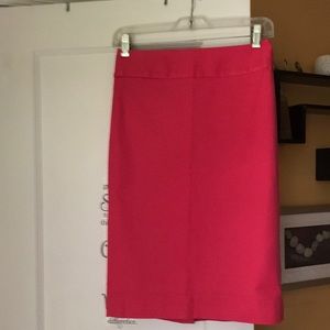 Banana republic pink pencil skirt